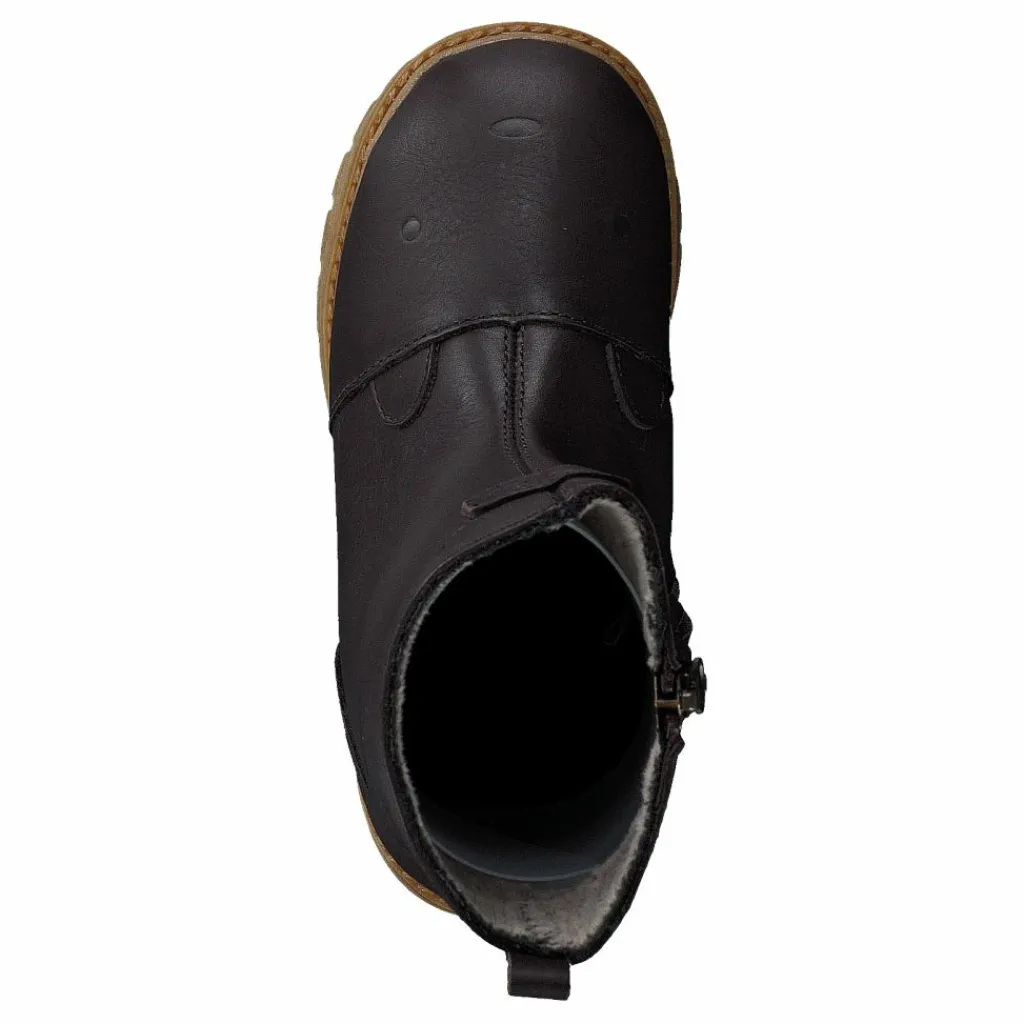 Viking Fairytale Boot Wp Dark Brown Svart