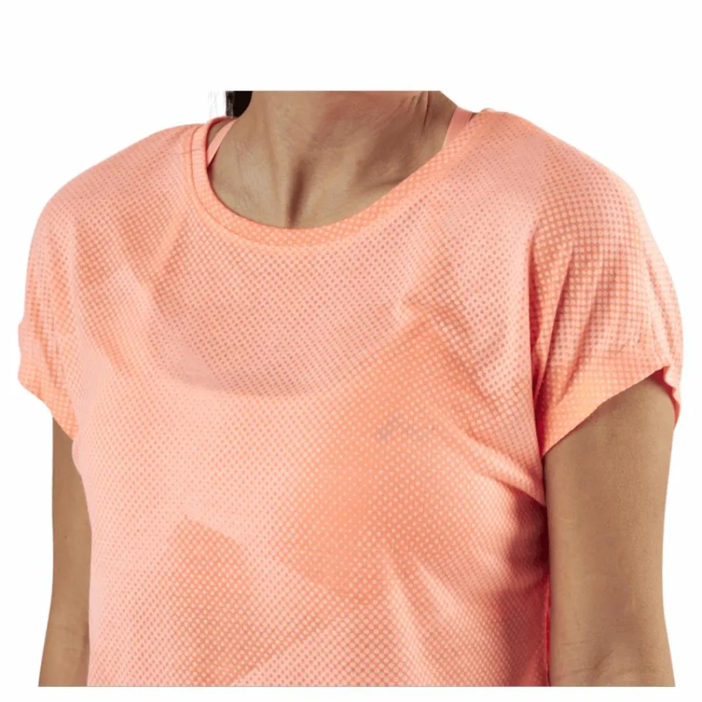 Only Play Fan Loose Burnout Ss Tee Orange Online