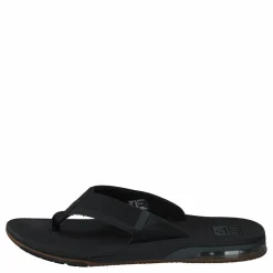 Reef Fanning 2.0 Black Svart Best
