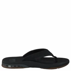 Reef Fanning 2.0 Black Svart Best