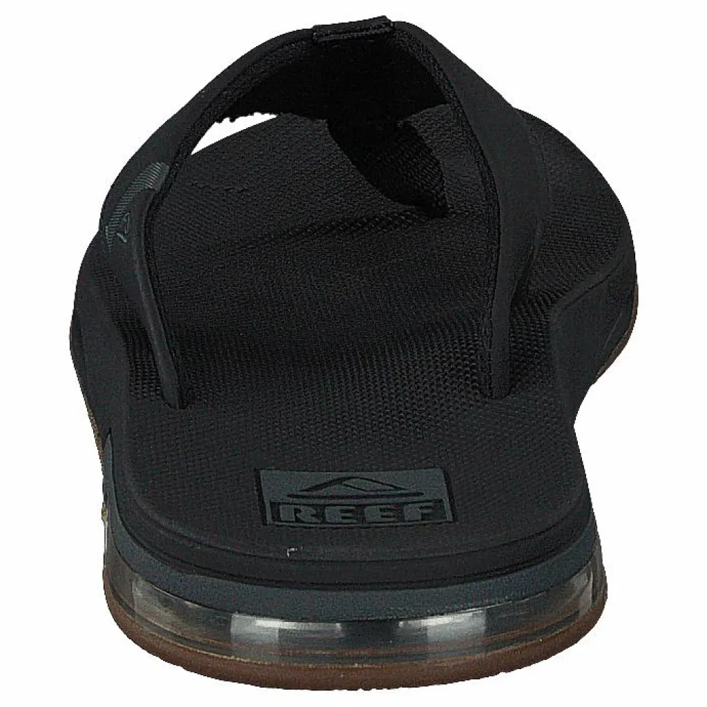 Reef Fanning 2.0 Black Svart Best