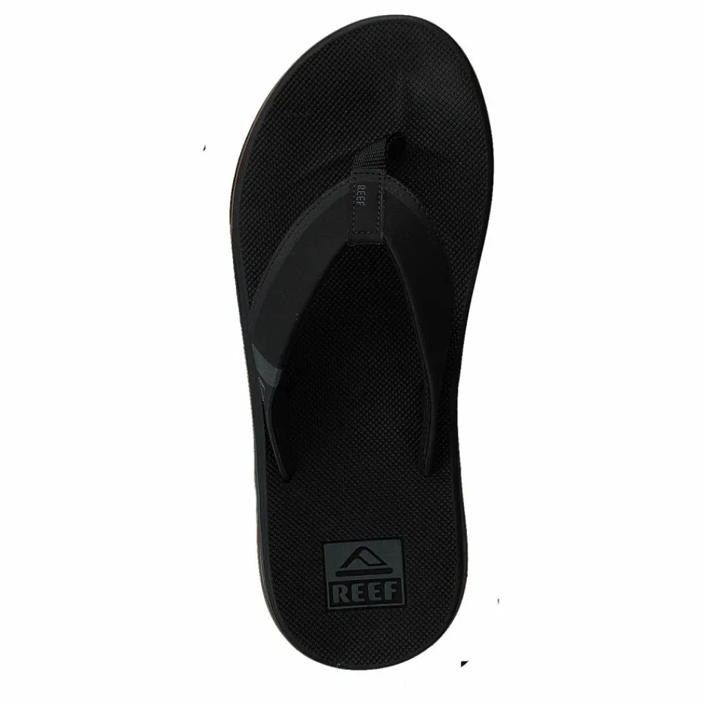 Reef Fanning 2.0 Black Svart Best