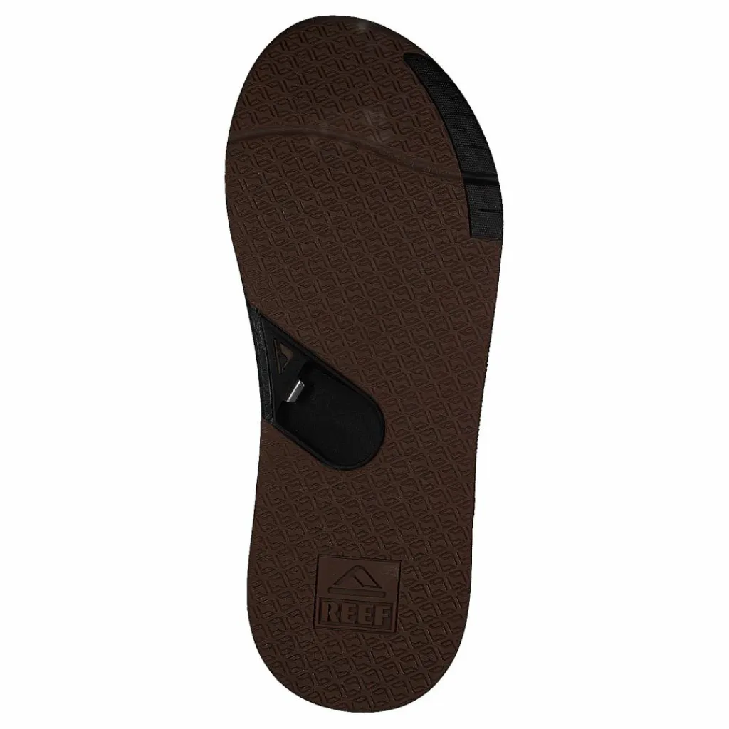 Reef Fanning 2.0 Black Svart Best