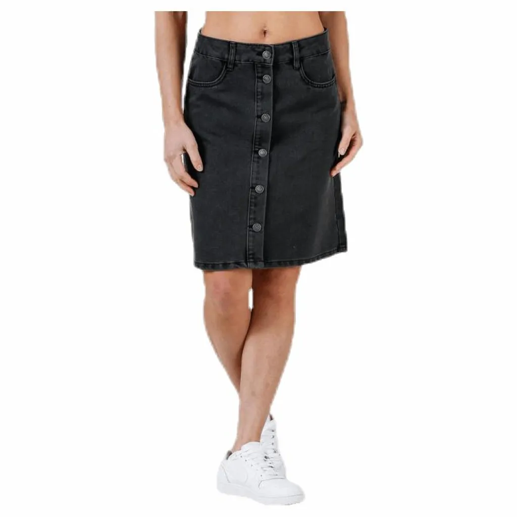 Farrah Reg Dnm Skirt Black*Only Sale