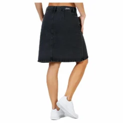 Farrah Reg Dnm Skirt Black*Only Sale