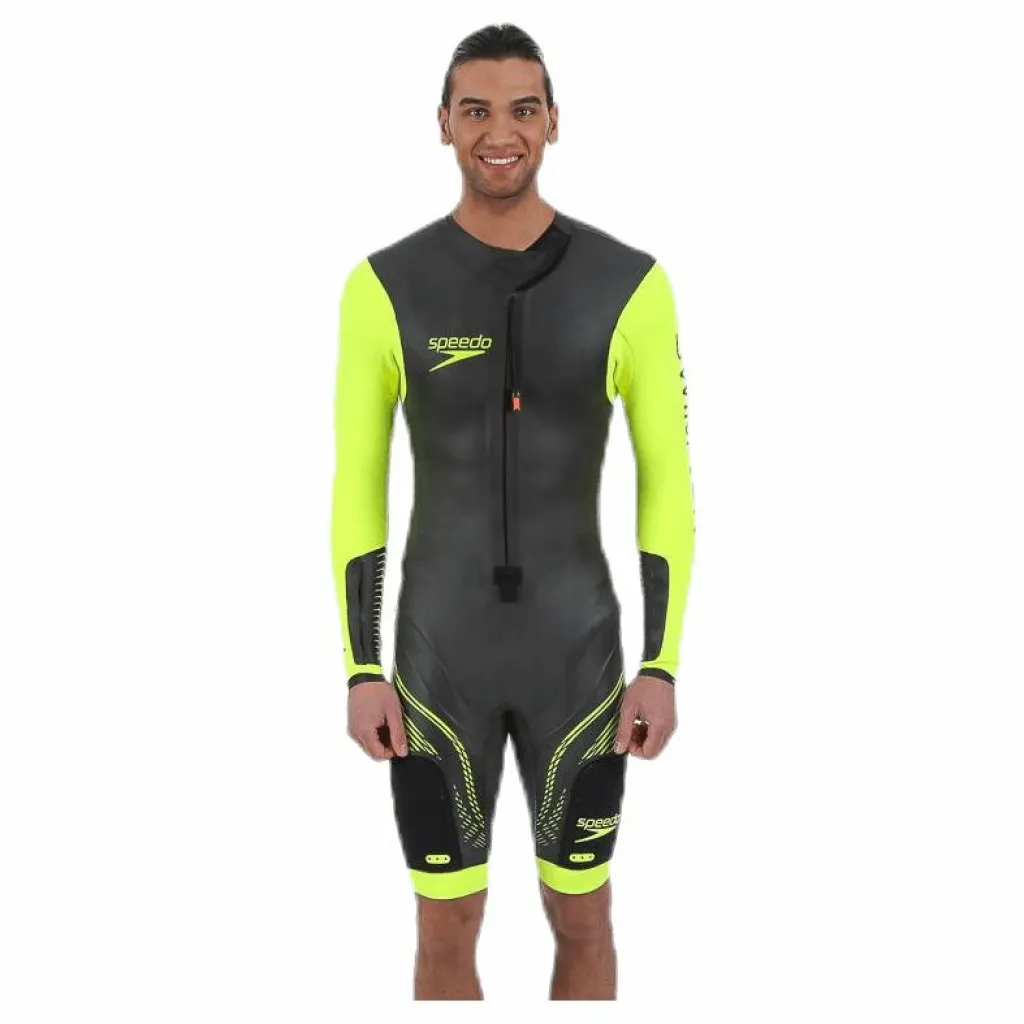 Fastskin Swimrun Male Suit Black/Yellow*Speedo Outlet