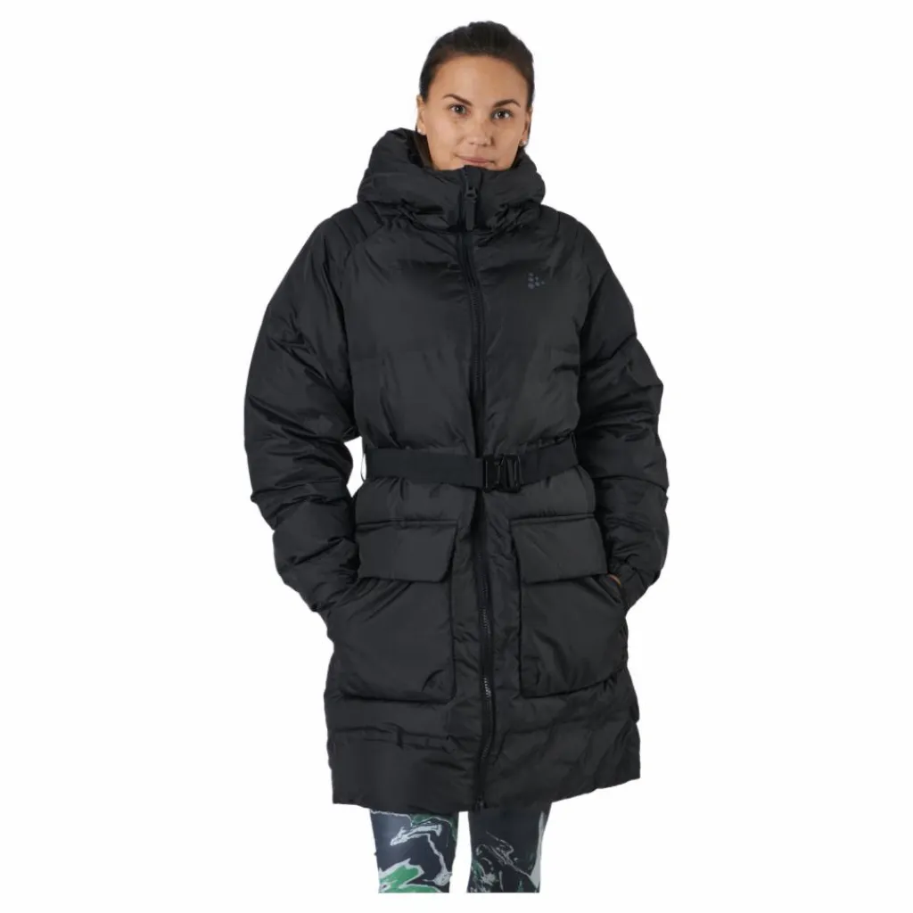 Craft Faun Padded Parka W Black Svart Sale