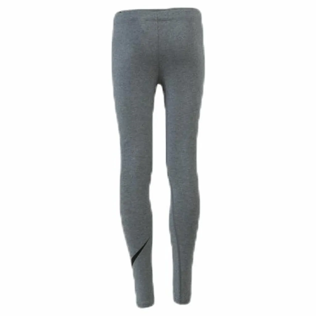 Nike Favorite Swoosh Tights Youth Black/Grey Grå