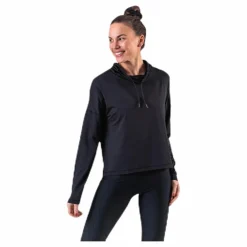 BLACC Faxi Crop Sweater Black Svart Sale