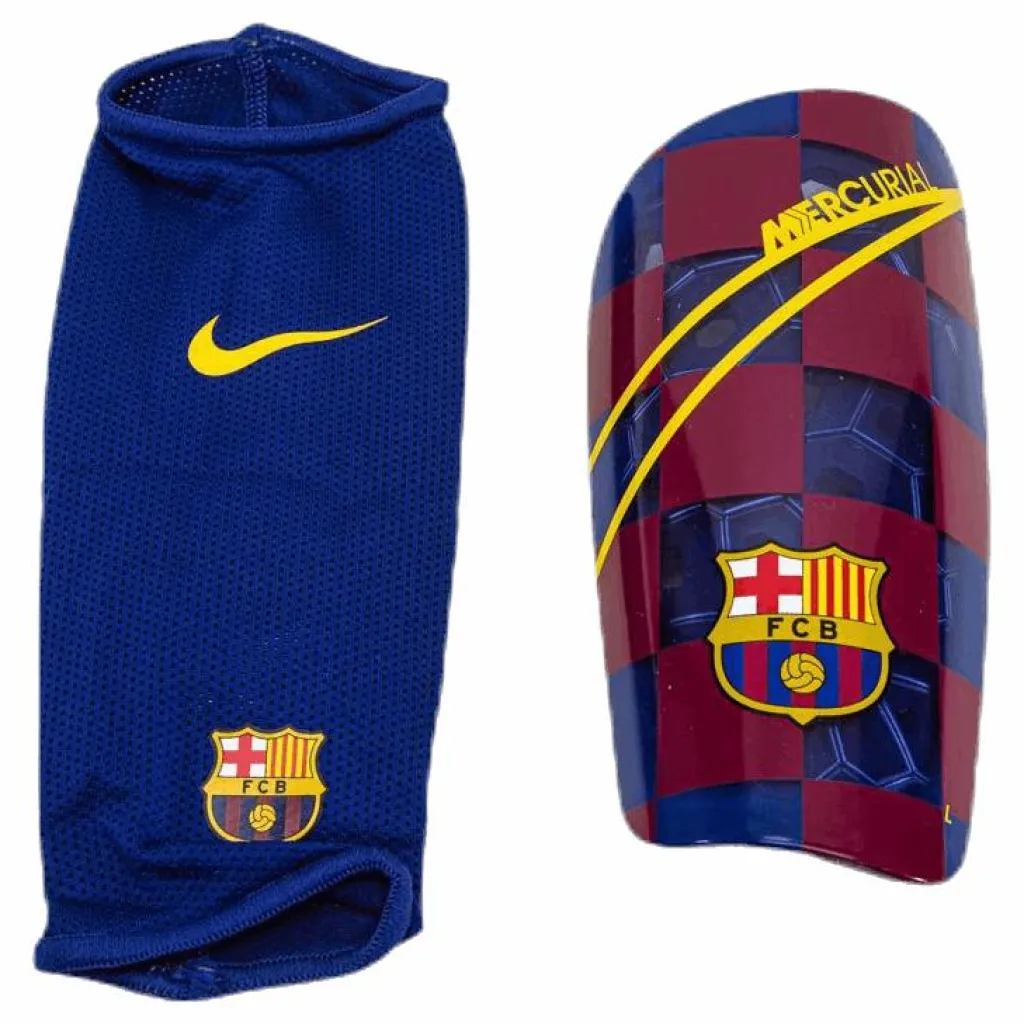 FCB Mercurial LT Guard Blue/Yellow*Nike Sale