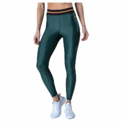 Casall Fearless High Waist 7/8 Tights Green Grön Hot