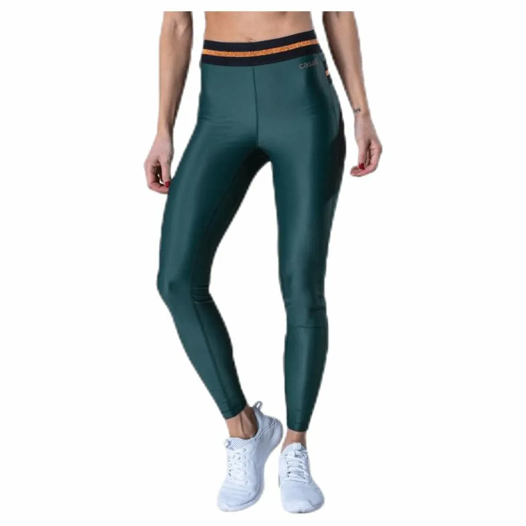 Casall Fearless High Waist 7/8 Tights Green Grön Hot