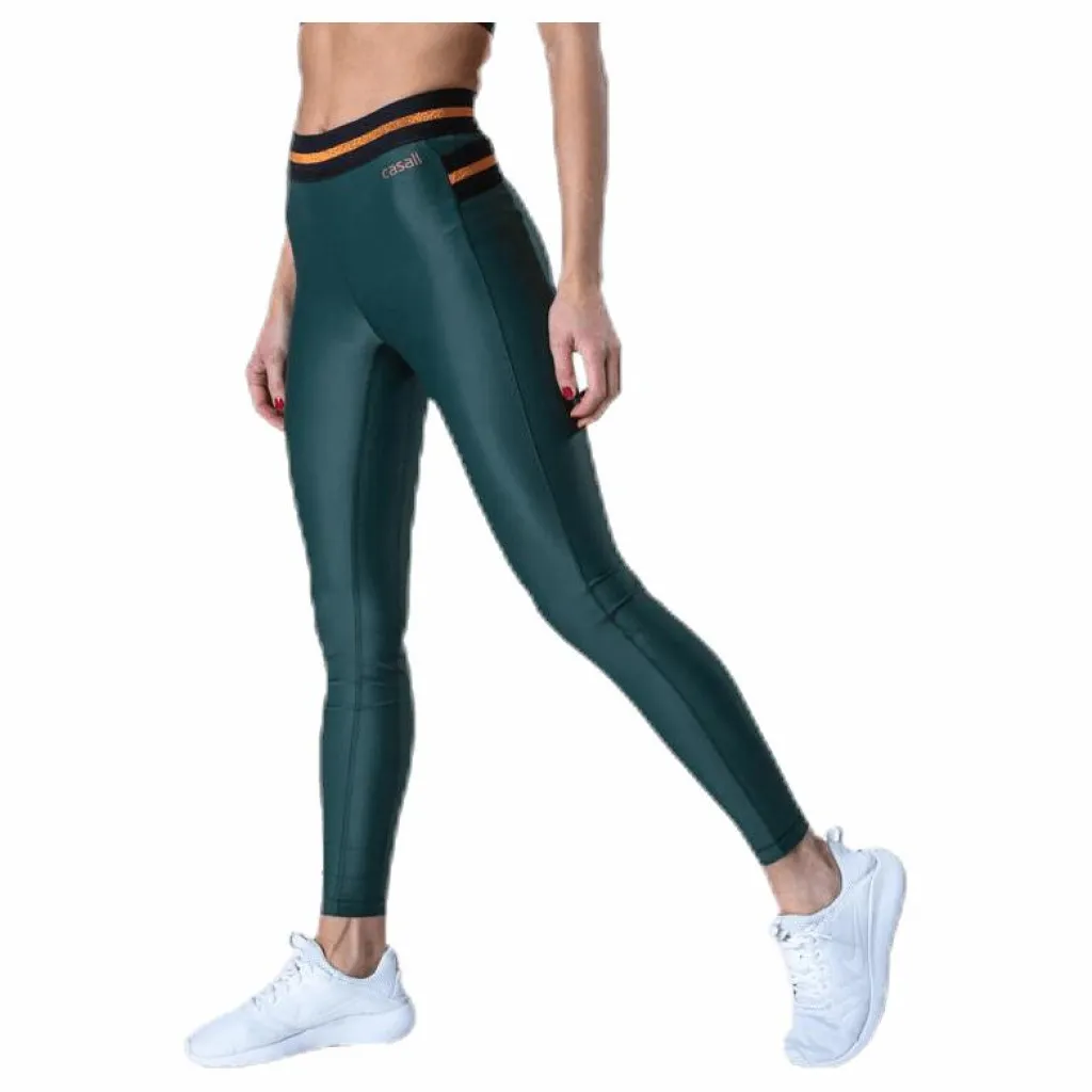 Casall Fearless High Waist 7/8 Tights Green Grön Hot