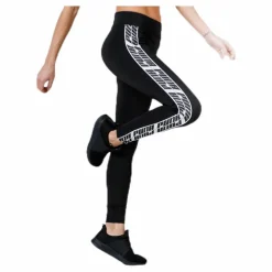Puma Feel it 7/8 Tight White/Black Svart Discount