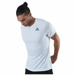 adidas Tennis Feelift Solid Tee Heat Rdy White Vit