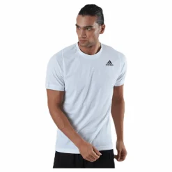adidas Tennis Feelift Solid Tee Heat Rdy White Vit
