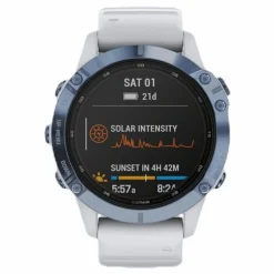 Garmin Fenix 6 Pro Solar Blue/White Blå och Vit