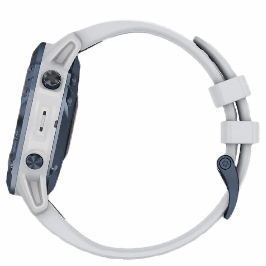Garmin Fenix 6 Pro Solar Blue/White Blå och Vit