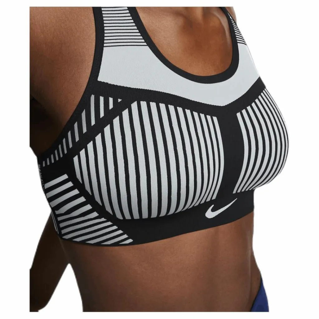 Nike Fe/nom Flyknit Bra White/Black Svart Sale