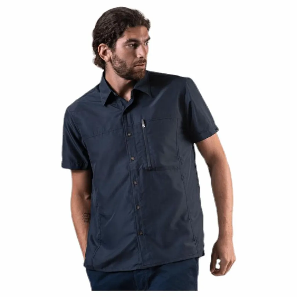 Tuxer Field Shirt Blue Blå Discount