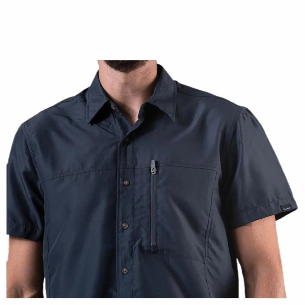 Tuxer Field Shirt Blue Blå Discount