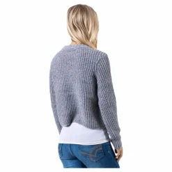 Fiona L/S Pullover Knt Grey*Only Discount
