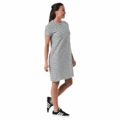 Holebrook Fiona Tee Dress Blue/White Blå och Vit Online