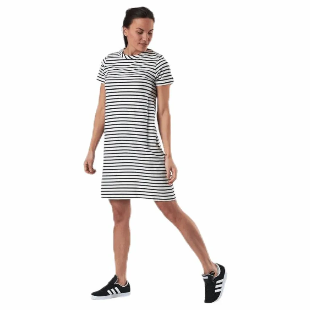 Holebrook Fiona Tee Dress Blue/White Blå och Vit Online