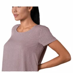 First One Ss Aop Top Red*Only Online