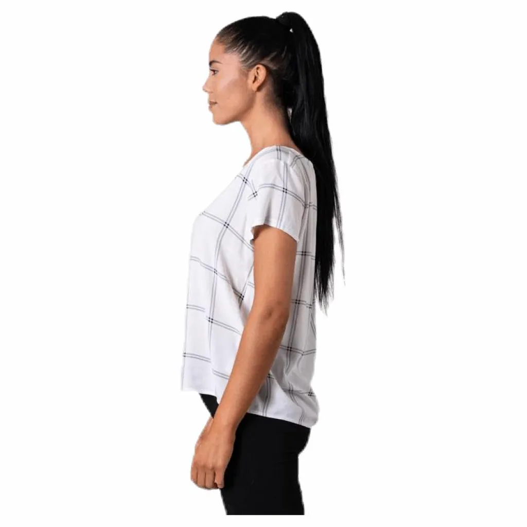 First One Ss Aop Top White*Only Clearance