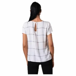First One Ss Aop Top White*Only Clearance