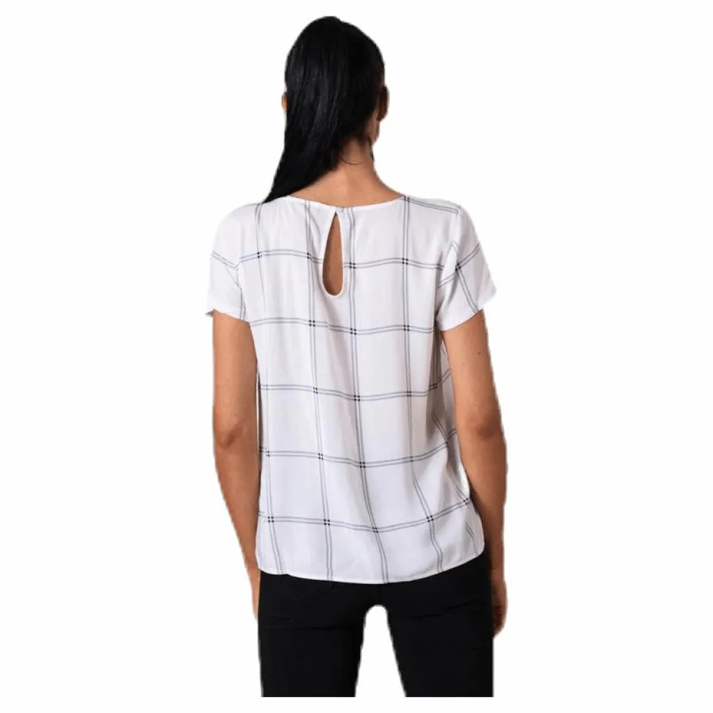 First One Ss Aop Top White*Only Clearance