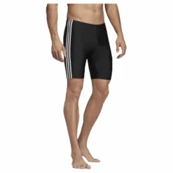 Fitness 3 Stripes Swim Jammer Black / White*adidas Online