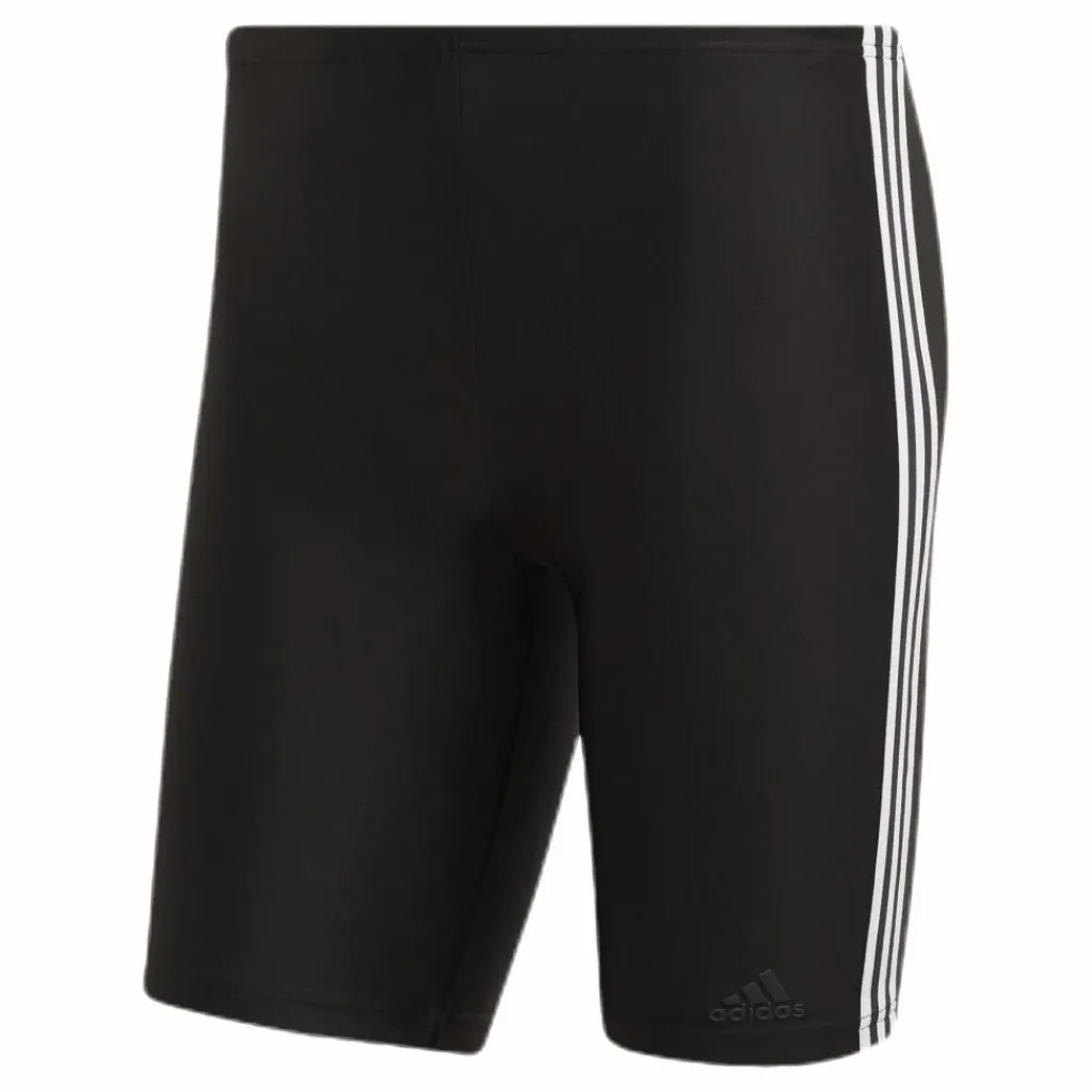 Fitness 3 Stripes Swim Jammer Black / White*adidas Online