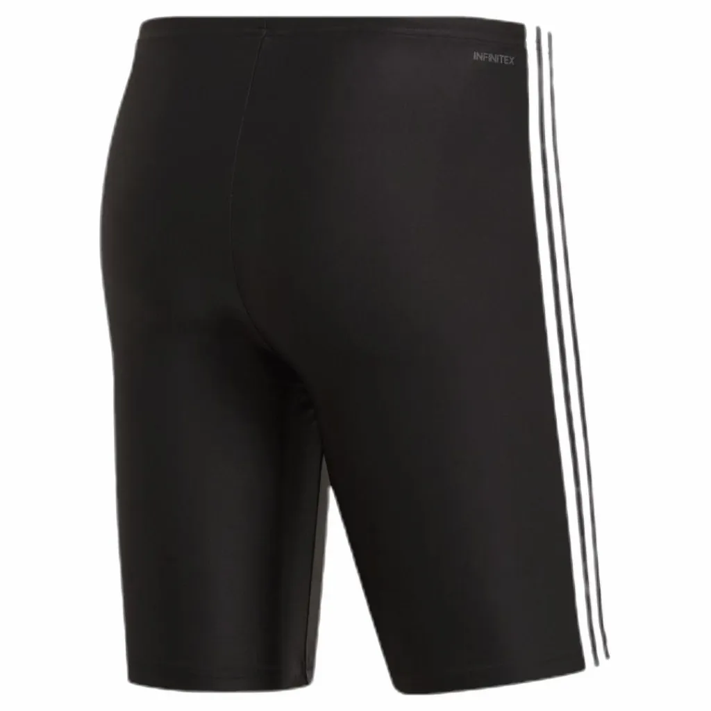 Fitness 3 Stripes Swim Jammer Black / White*adidas Online
