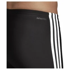 Fitness 3 Stripes Swim Jammer Black / White*adidas Online