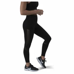 Fitness Mesh Knit Tights Black*BLACC Hot
