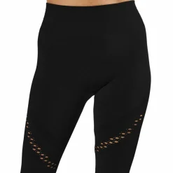 Fitness Seamless Mesh Tights Black*BLACC Clearance