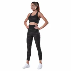 BLACC Fitness Seamless Racerback Bra Patterned/Black Mönstrad och Svart Discount