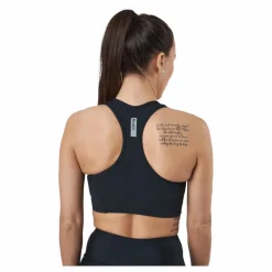 BLACC Fixed High Support Bra Black Svart New