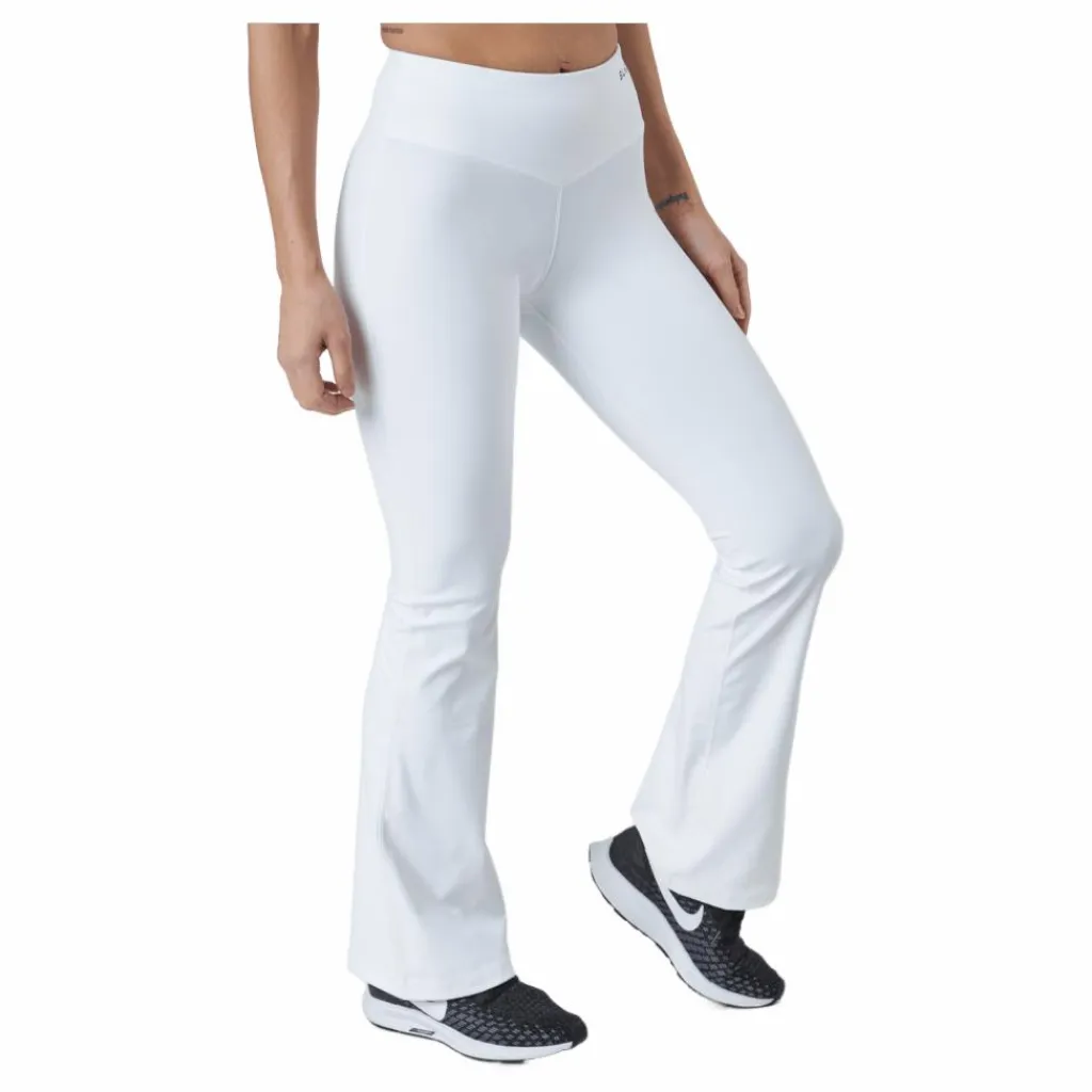 BLACC Flatter High Waist Flare Pants White Vit Discount