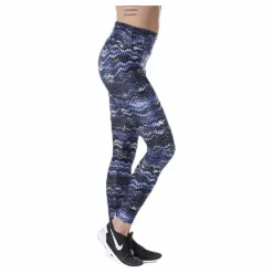 Flattering AOP Tights Blue/Black*Röhnisch Outlet