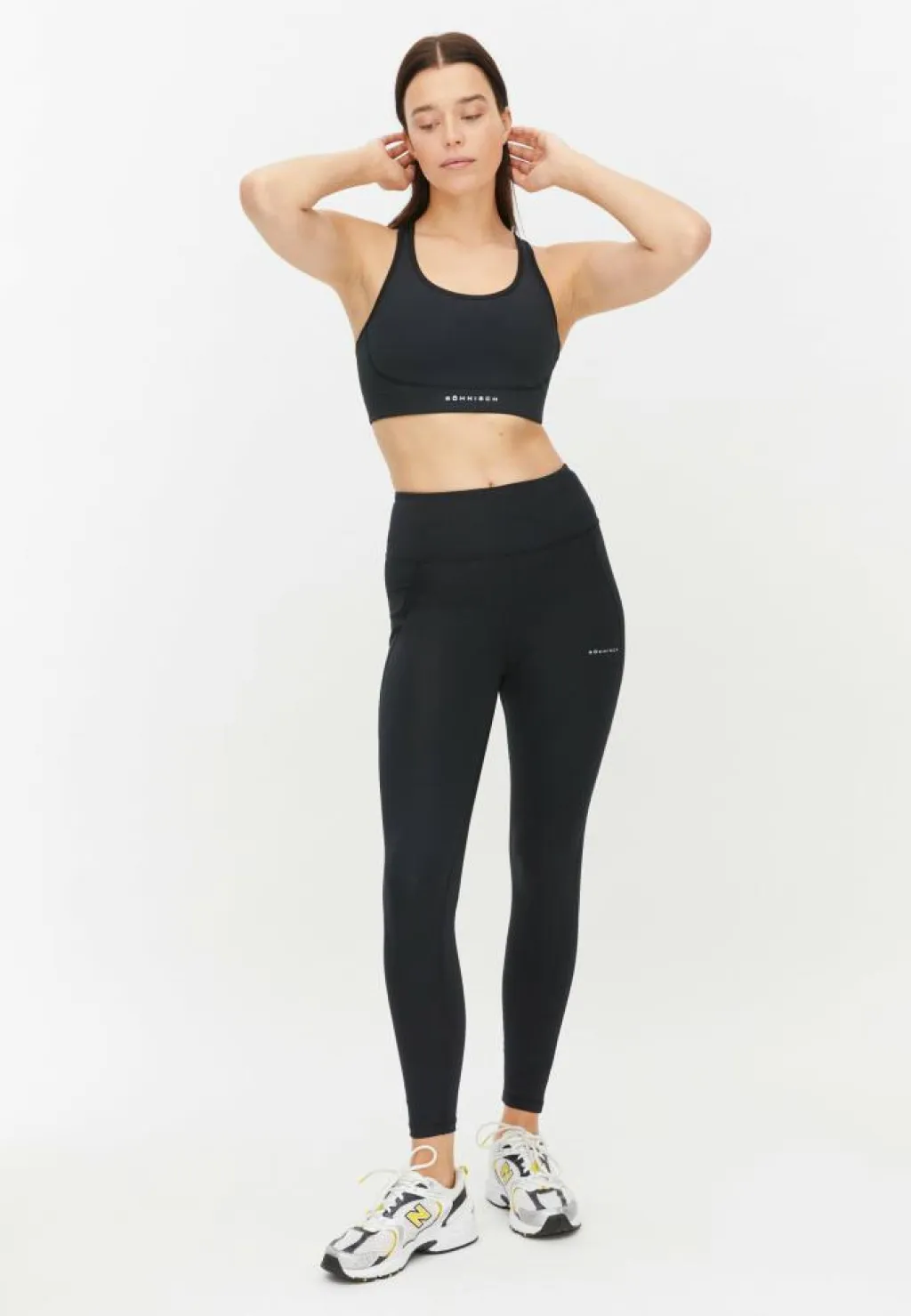 Flattering High Waist Tights Black*Röhnisch Online