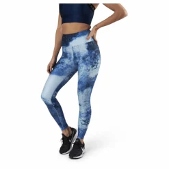 Flattering Keira Printed Tights Blue*Röhnisch Online