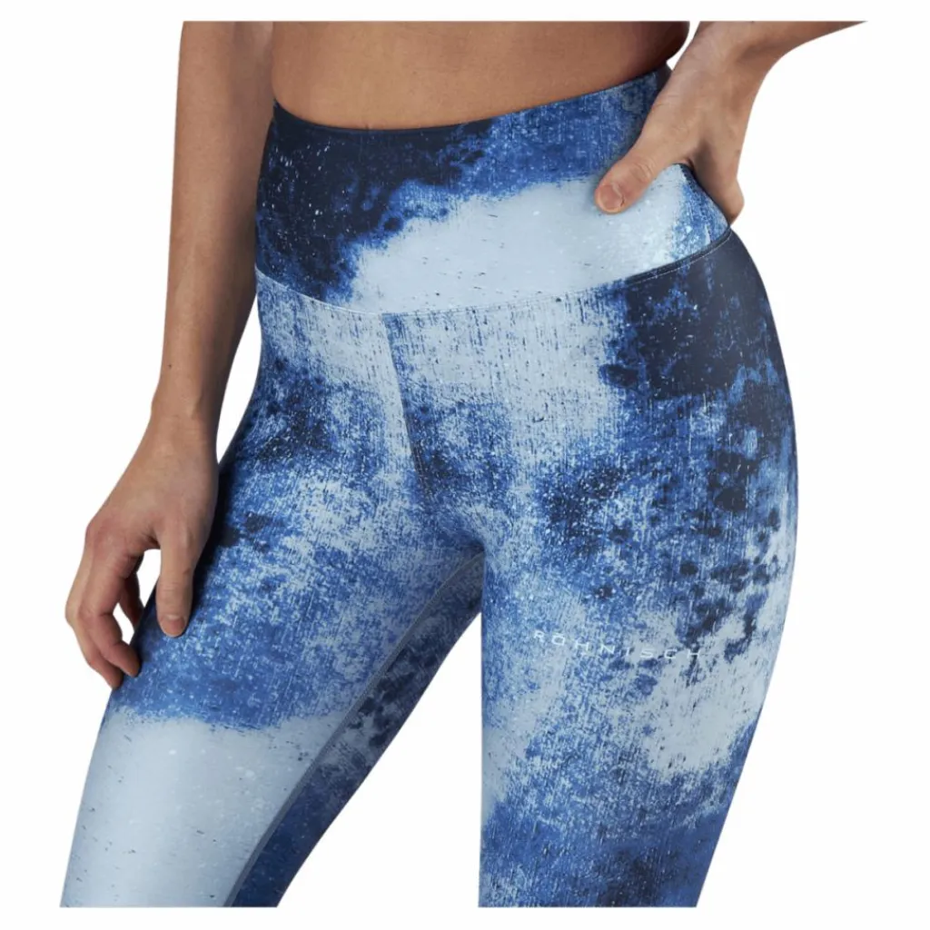 Flattering Keira Printed Tights Blue*Röhnisch Online