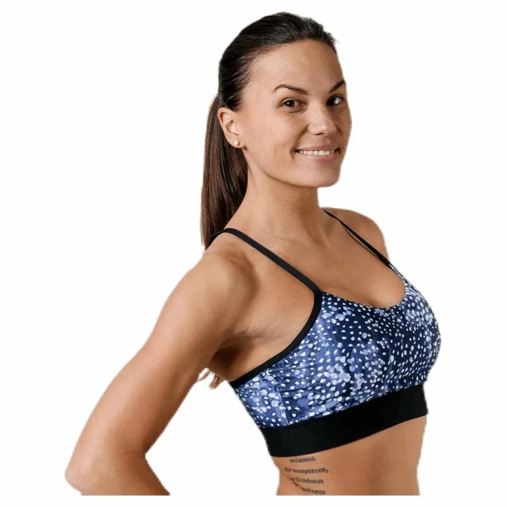 Röhnisch Flattering Sportsbra Blue Blå Sale