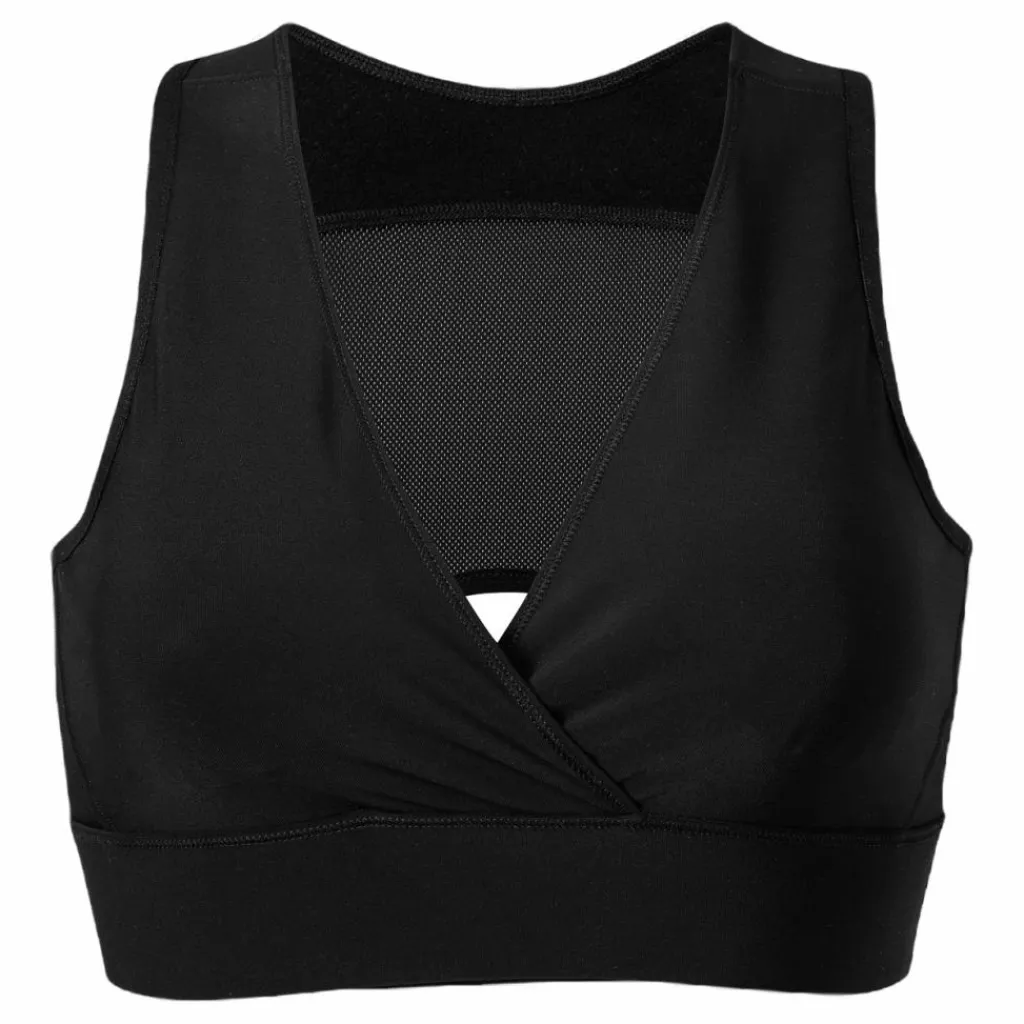 Boob Fleece Bra Black Svart New