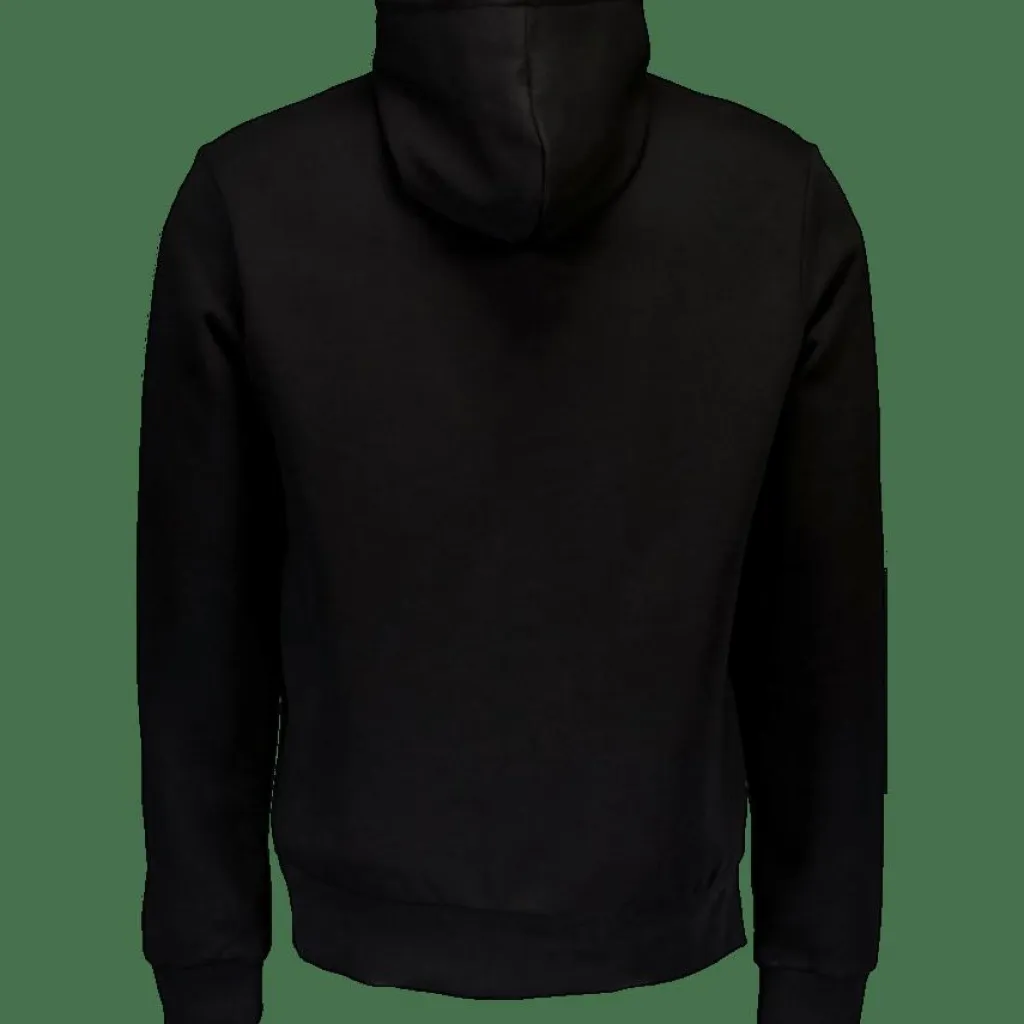 Lacoste Fleece Hoodie 031 Black Outlet