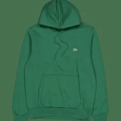 Lacoste Fleece Hoodie Green Sale