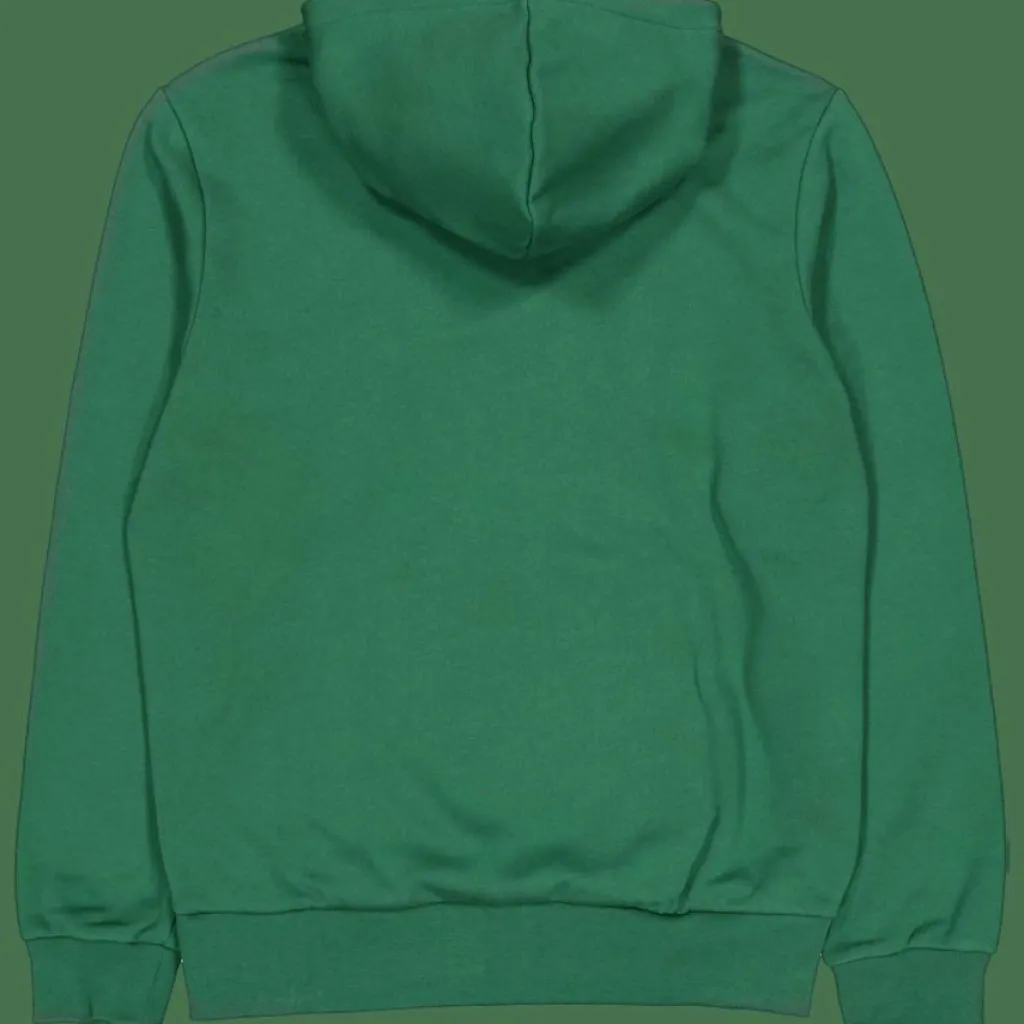 Lacoste Fleece Hoodie Green Sale